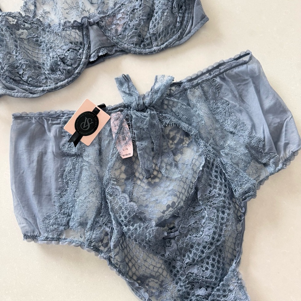 Victoria's Secret Designer Collection Bra & Panty Lace Lingerie Set - Picture 6 of 11